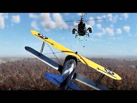 Biplane to Helicopter?