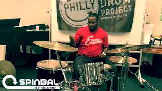 Stephen J Parker Tries SPINBAL at PHILLY DRUM PROJECT&#39;s SPRING 2017 MEMBER RETREAT