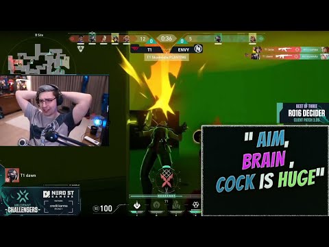 SHROUD REACTS TO T1 VS ENVY " EVERYTHING IS HUGE"