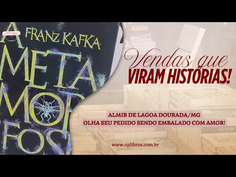 Pedido embalado e enviado para Almir De Lagoa Dourada/MG #aplibros #pedidoembaladoaplibros