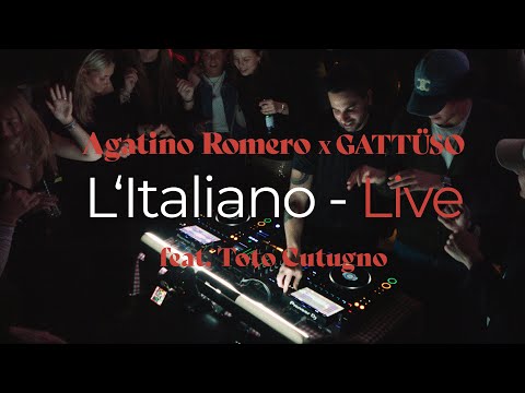 Agatino Romero x GATTÜSO - L'Italiano (feat. Toto Cutugno) [Live Version]