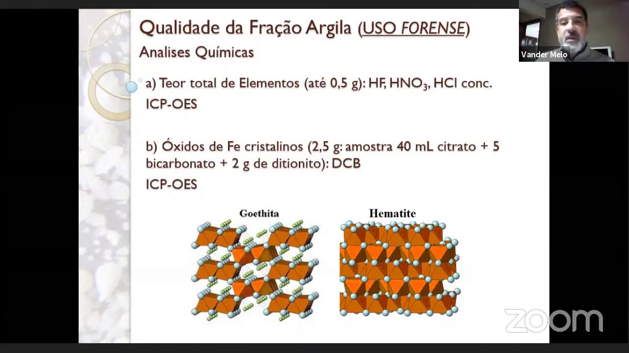 Webinar - Mineralogia do Solo