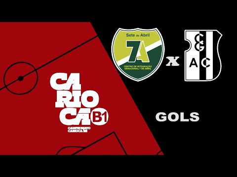 7 DE ABRIL 2X1 CAMPO GRANDE - TAÇA MARACANÃ - 6ª RODADA- CARIOCA SÉRIE B1 (2022)