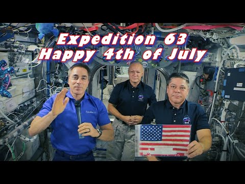 Expedition 63 July 4th Message - July 3, 2020