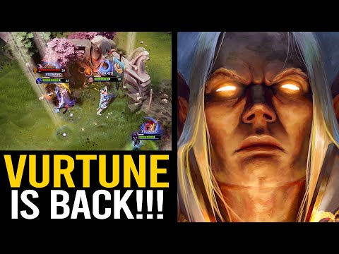 VURTUNE INVOKER IS BACK!! Beautiful Cataclysm Combo Refresher smurf Divine IV | Dota 2 Invoker