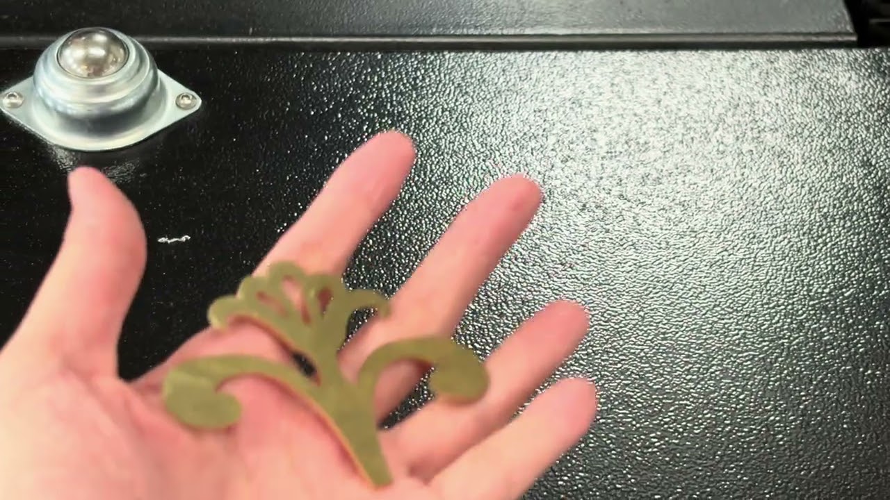 small fiber laser cutting machine open model for metal sheet #fiberlaser #lasercutting #metalcutting