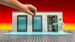 How To Build A Robots Apartment | Diorama | Start Using Styrene & More