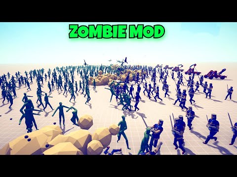 ZOMBIE MOD SHOWCASE - Totally Accurate Battle Simulator Modded