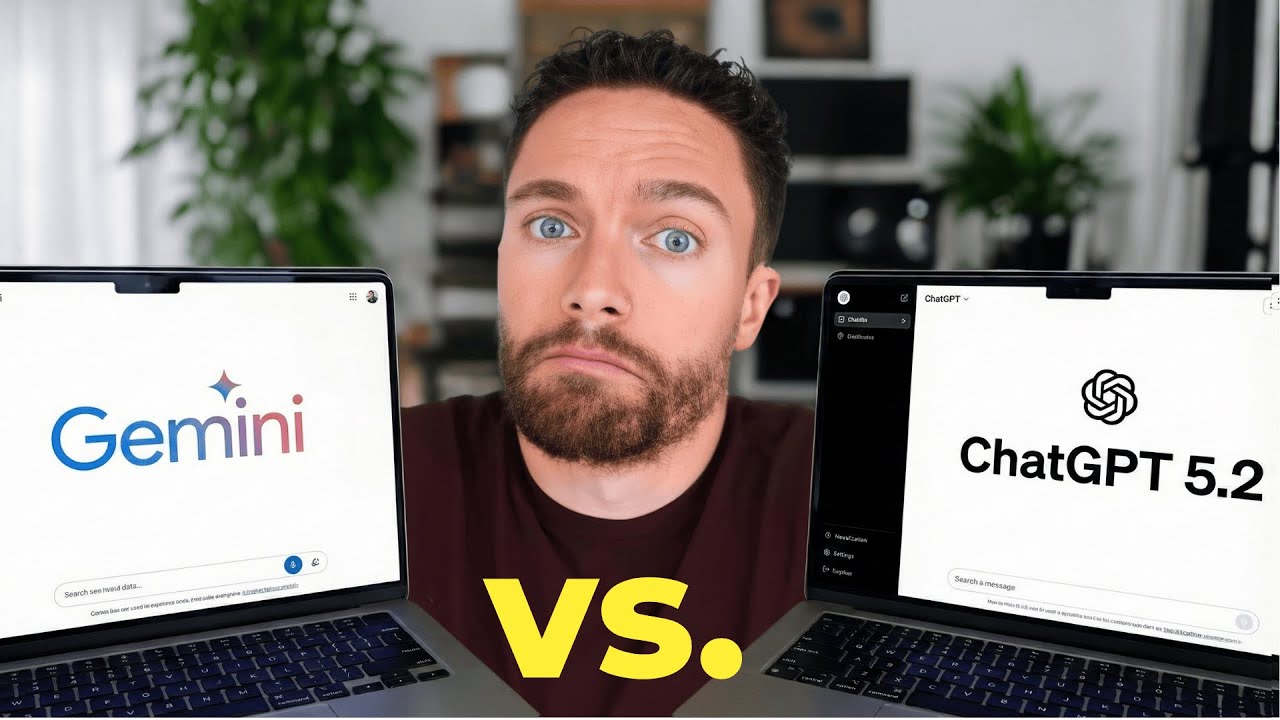 ChatGPT 5.2 vs. Gemini 3 Pro (Head To Head Test)