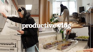 Productive Vlog EP. 07 | weekend in nyc, cleaning my apartment, night out with friends