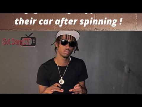 Omb Jaydee says opps crashed their car after spinning!