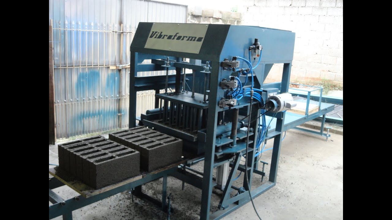 MAQUINA PARA FABRICAR BLOCOS DE CONCRETO