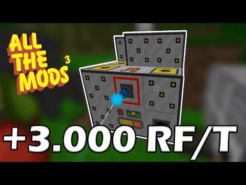 Neue TURBINE von ADVANCED GENERATORS! +3 000 RF T! - #05 - All The Mods 3 - Minecraft 1.12 Modpack