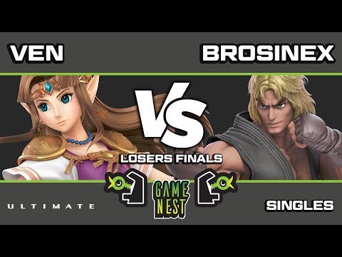 Game Nest Smash It Up: Brosinex (Joker/Ken) vs Sugoi | Ven (Zelda) - Losers Finals