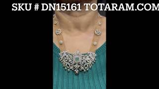 Diamond Necklace DN15161 from Totaram Jewelers Online Collection - Totaram.com