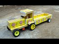 How To Make Matchbox DJ Tractor At Home Diy Dc Tractor Trolley From DC Motor