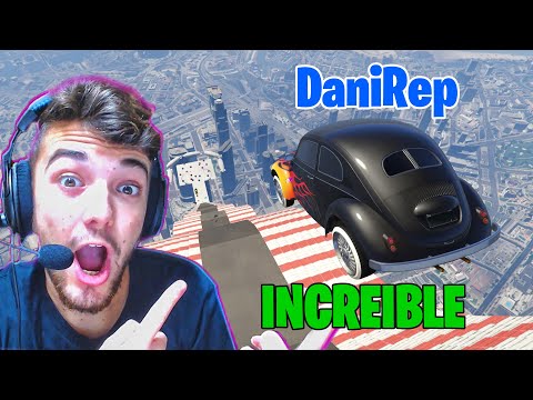 DANIREP - *Mega Rampa 99% IMPOSIBLE* GTA 5 ONLINE - GTA V ONLINE