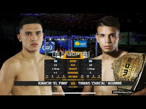 WGP 69 - Tomás “chacal” aguirre vs Ignacio “el fino” - defensa título WGP