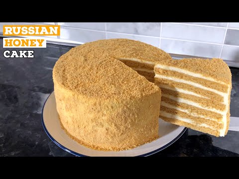 Medovik Russian Honey Cake Recipe | Just Cook!