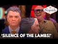 René zet mes in Louis van Gaal-taart: 'Dit is net The Silence of the Lambs!' | DE ORANJEWINTER