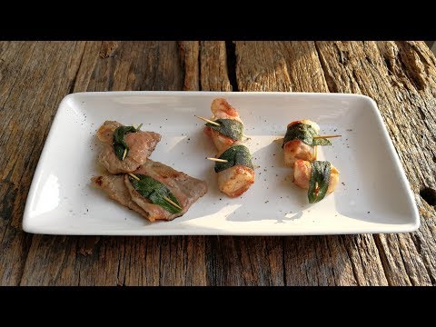 SALTIMBOCCA ALLA ROMANA ricetta originale + varianti