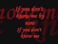 "If You Don't Know Me By Now" - Lyrics    by Simply Red