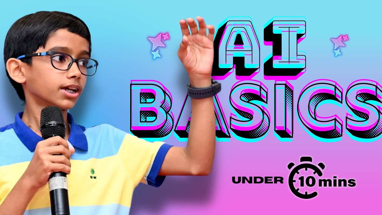 NO AGE LIMIT!! learn AI with me on stage!! (ONLY 8 MINUTES) #ai