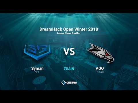 DreamHack Open Winter 2018 EU Qualifier | AGO vs Syman | BO3 | de_train | by Afor1zm