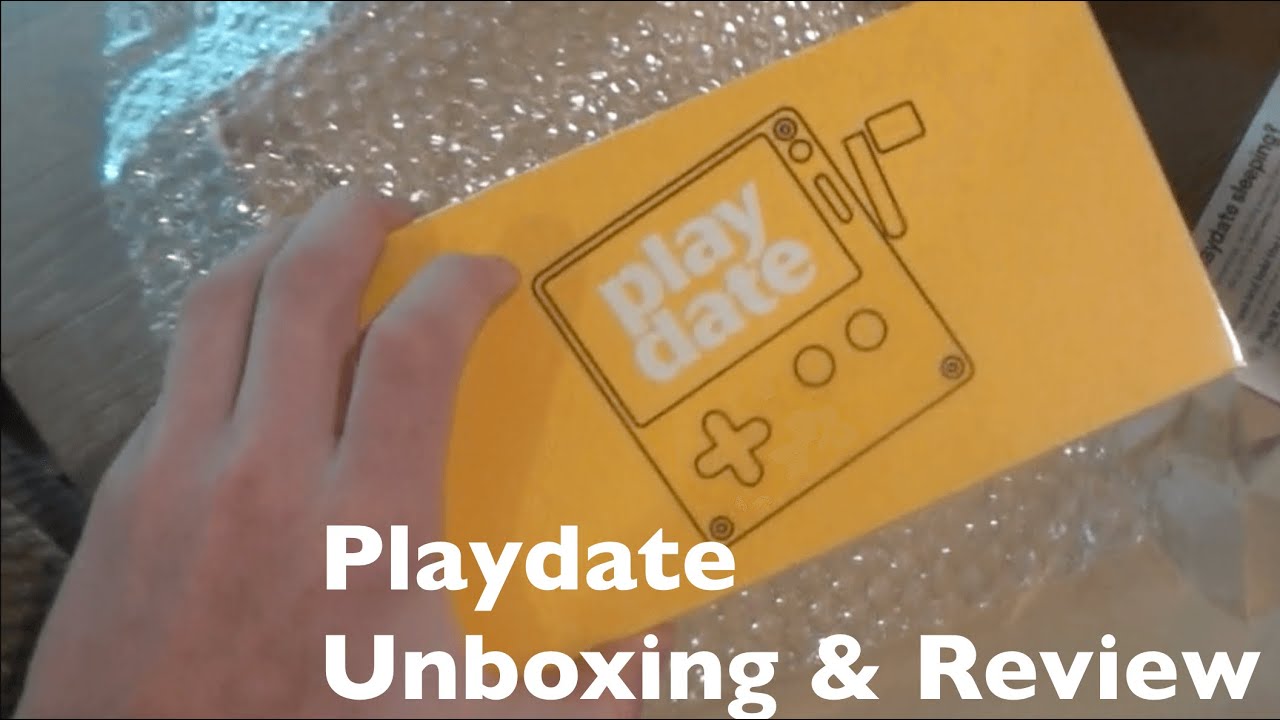 Playdate Handheld Unboxing, Setup, & Review