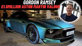 Gordon Ramsey £1.5Million Aston Martin VALOUR on the streets of London