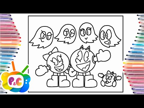 Pac-Man Coloring Pages/Pack-Man family / Tobu - Candyland [NCS Release]