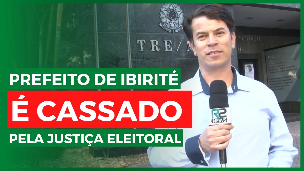 Prefeito de Ibirité é cassado pelo TRE/MG