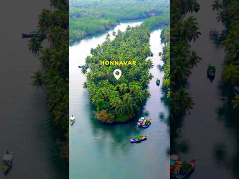 Honnavar - The Untouched Heaven of Karnataka 🌴😍 #honnavara #2025 #shorts #shortsfeed #trending