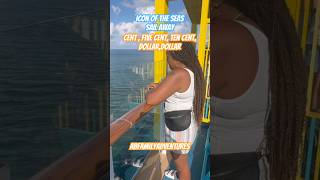Give me dollar whine gal - icon of the seas sail away #abfamilyadventures #iconoftheseas #cruise