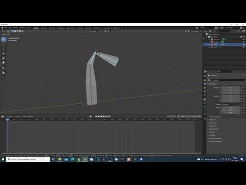 Blender Tutorial -skin modifier and  rigging