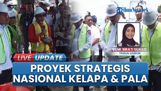 Lewat Program Prabowo, Proyek Strategis Nasional Kelapa dan Pala di Maluku Tengah Resmi Dibangun