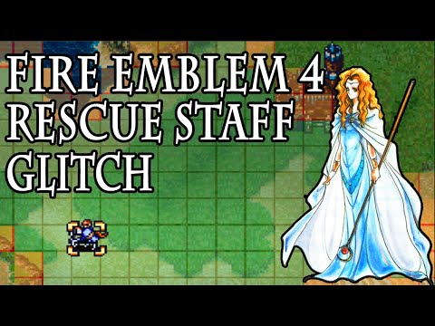 Fire Emblem 4 Genealogy - Rescue Staff Glitch (Infinite Movement)