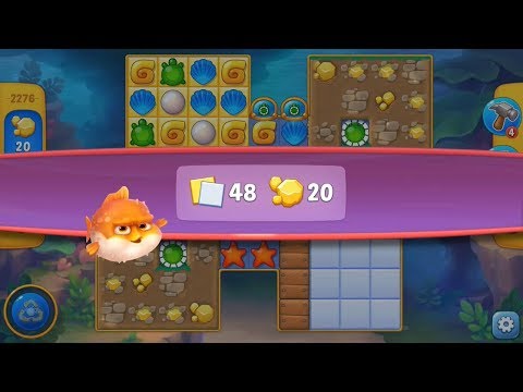Fishdom. Hard Level 2276