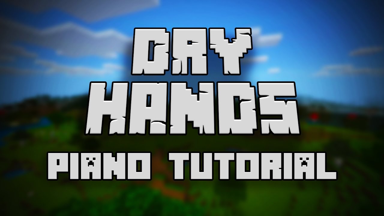C418 - Dry Hands (from Minecraft) - Piano Tutorial
