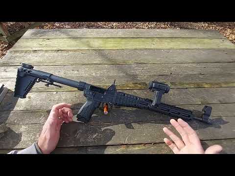 Gen 2 Kel-Tec Sub2K 9mm Review w/ Midwest Industries Mini Optic Mount!!!