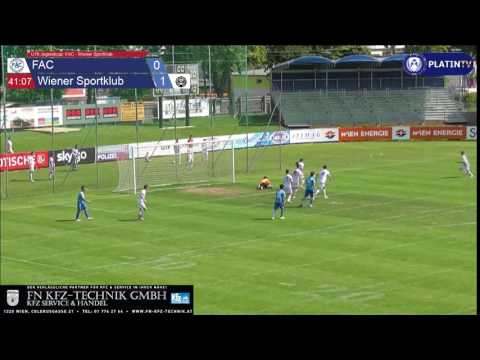 U16 Jugendcup: FAC - Wiener Sportklub  - Highlight  (1. Halbzeit / 41:09) am 26.05.2016 15:12
