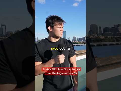 Asking MIT Jane Street Intern How Much Quant Pays 💰 #MIT #janestreet #quant #jzo #jzointerviews