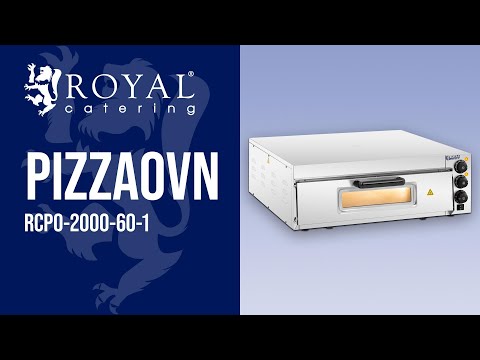 Produktvideo - Pizzaovn - pizzadiameter 60 cm