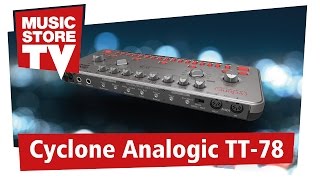 Video thumbnail for Cyclone Analogic TT-78 Beat Bot analoger Drumcomputer by MusicStoreTV