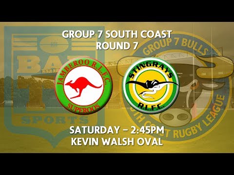 2018 Group 7 RL 1st Grade Round 7 - Jamberoo Superoos v Stingrays of Shellharbour