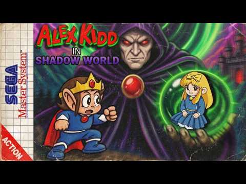 Alex kidd In Shadow World - Hack of Alex Kidd in Miracle World (SMS)
