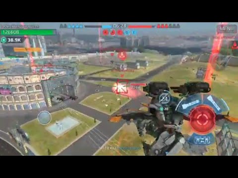 War Robots:  Death from above!  (Avenger Ao Jun, Sharpshooter+Speedshooter)