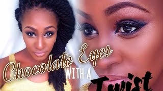 Fall Chocolate Eyes with a Cuban Twist