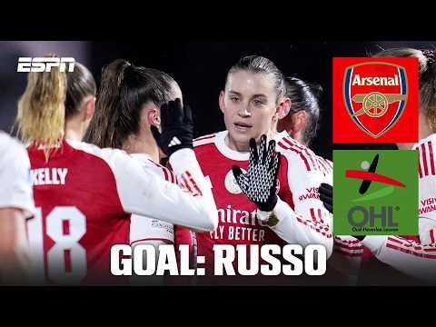 GOAL! 1-0: Alessia Russo puts Arsenal out of sight vs. OH Leuven | UEFA Women’s Champions League