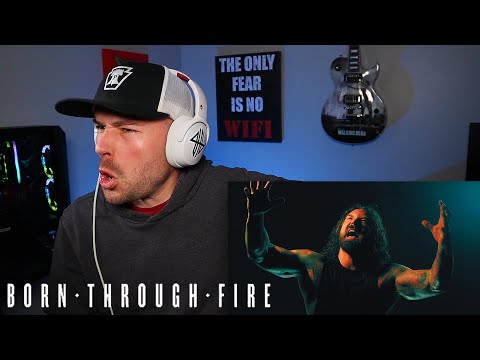 Born Through Fire - Blood Fire Pain (REACTION!!!) | Tim Lambesis (As I Lay Dying)